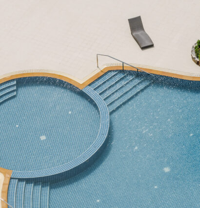 swimming pool top view